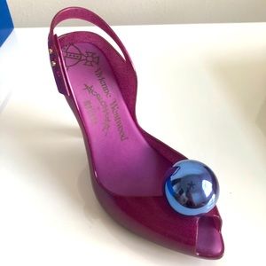 Vivienne Westwood Melissa sandals heels size 8